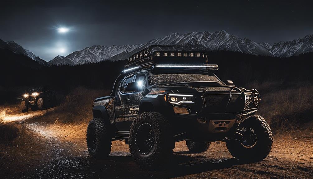 off road lighting for trails