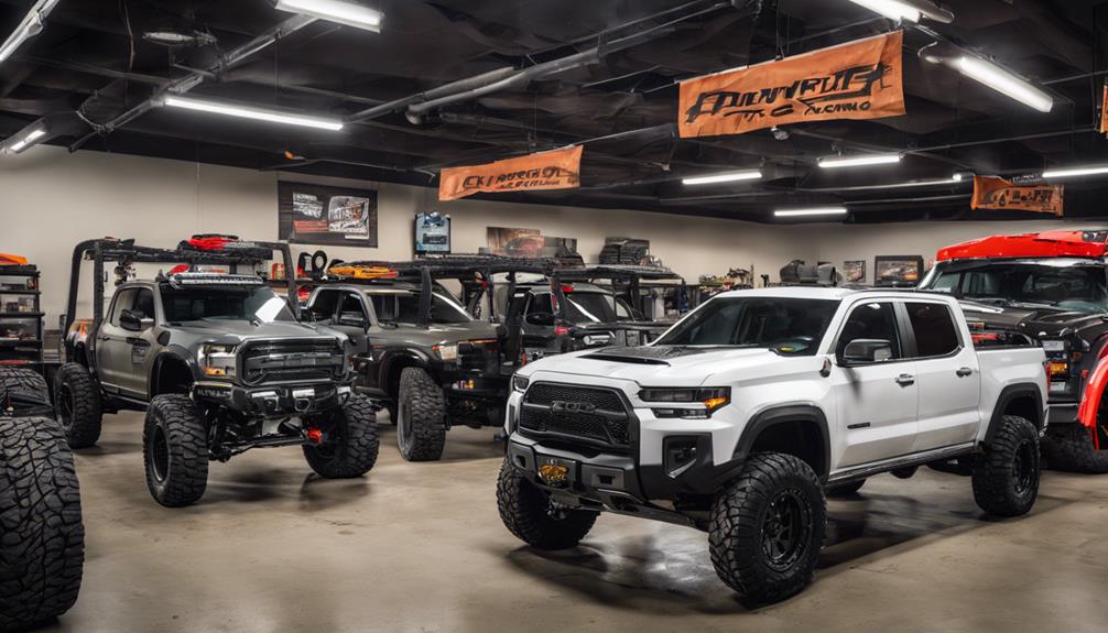 off road shop services offered